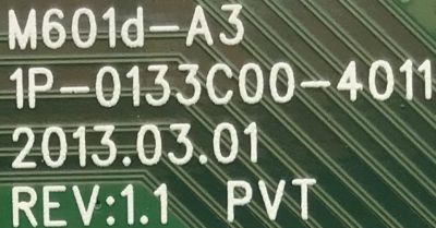MAIN PARA SMART TV VIZIO / NUMERO DE PARTE 0160C0P00100 / 1P-0133C00-4011 / 0160C0P00100 012 / 130522 / PANEL JE695D3LB3N / MODELO M601D-A3 LFTROWA - Imagen 3